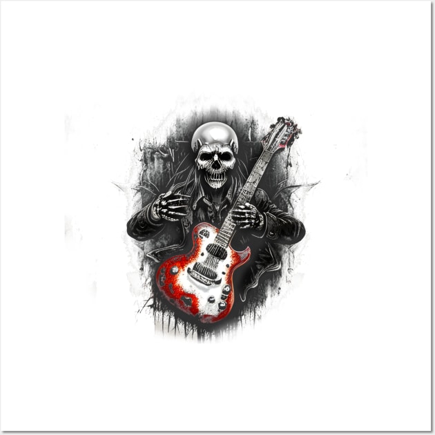 Hard Rock Metal Grunge style art Wall Art by Dope_Design